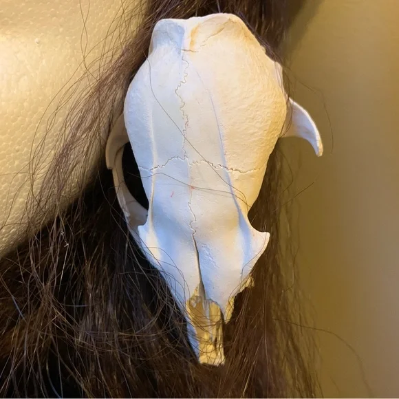 Warrior Goddess Headpiece Costume Cosplay Fantasy Skulls Dragon Con - Picture 4 of 7